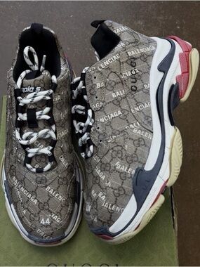 Balenciaga x Gucci the Hacker Project Tiple S size 44 Sneaker